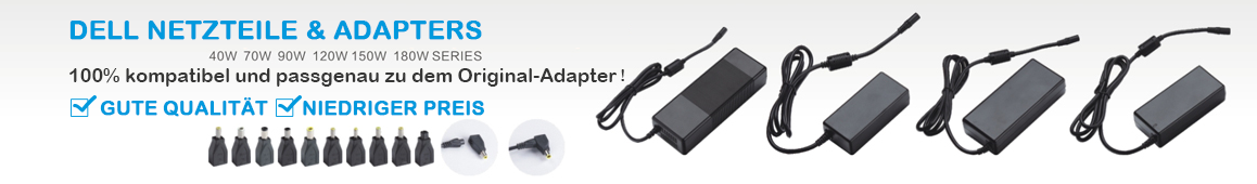Notebook- Adapter, Netzteile